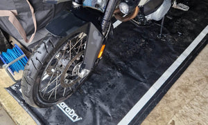 GaraMat – Tapis de confinement pour motos